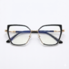 Monturas Cat-Eye Black Gold