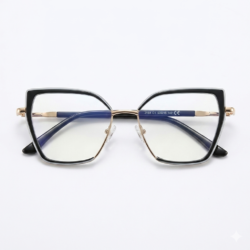 Monturas Cat-Eye Black Gold