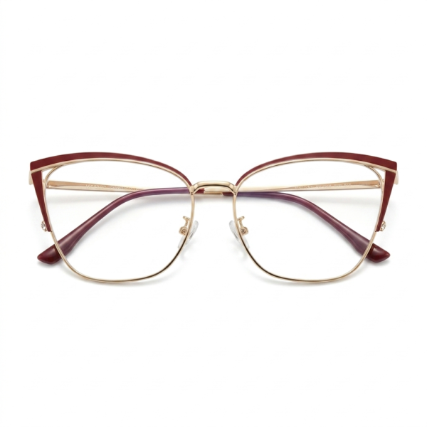 Montura Burgundy Cat-Eye