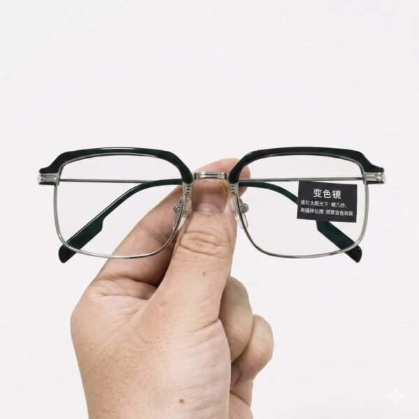 Lentes Fotocromaticos Retro Rectangulares